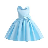 Melon Dress Fir Kids 2yrs One Year Old Baby Dress Birthday Piano Costume Little Girls Floor Length Formal Dress