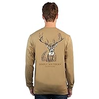 Simply Southern | Live Free | Preppy and Stylish Unisex Rock Relaxed-Fit Long Sleeve T-Shirt