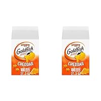 Goldfish Cheddar Cheese Crackers, 27.3 oz Carton (Pack of 2)