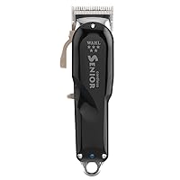 Wahl Professional 5-Star Series Cordless Senior Clipper #8504 – Great for Professional Stylists and Barbers – 70 Minute Run Time