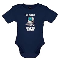 My Family's Unpaid Tech Support - Organic Babygrow/Body suit