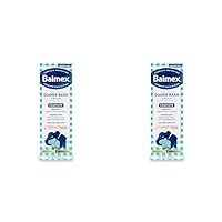 Balmex Complete Protection Baby Diaper Rash Cream with Zinc Oxide + Soothing Botanicals, 4 Ounce (Pack of 2)
