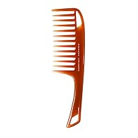 Cricket Ultra Smooth Detangler Comb for Wet, Dry, Long, Thick Hair Anti-Frizz Detangling Shower Comb with Argan & Olive Oils and Keratin Protein Infused Plastic