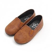 Perforated Loafers - Camel