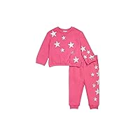 Splendid baby-girls Supersoft Glitter Stars Sweatshirt Set
