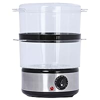 Brentwood TS-1005 Electric 2-Tier, 5 Quart, Stainless Steel