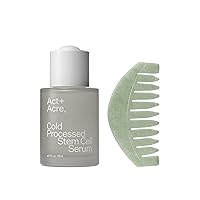 Act+Acre Cold Processed Apple Stem Cell Serum and Scalp Gua Sha Tool - Stimulates the Scalp- Promotes Thicker and Fuller-Looking Hair