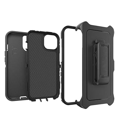 Defender Case Compatible with iPhone 14 Case with Holster Belt Clip Defense for iPhone 14 Case