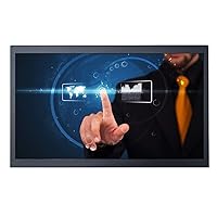 21.5'' inch Monitor 1920x1080 16:9 Widescreen RCA HDMI-in USB Metal Shell Industrial Medical Driver Free Multi-Point Capacitive Touch LCD Screen for PC Display with Built-in Speaker W215MT-59C