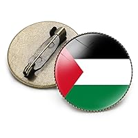 Palestine Flag Map Brooch Pin Patriotic Badge - Enamel Color World Flag Lapel Pins, Art Novelty Brooch Pin Buckle Charm Jewelry For Women Men Memorabilia Gift