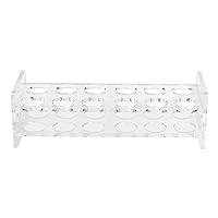 12 Round Holes Shot Glasses Holder Acrylic 3 Rows Wine Glass Cup Rack Organizer Drinkware for Barware, Shot Glass Display,Bar Exhibition Party Festival (Acrylic)