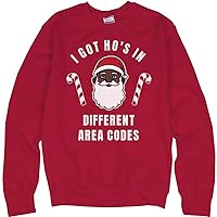Got Ho's Black Santa Sweater: Unisex Ultimate Crewneck Sweatshirt