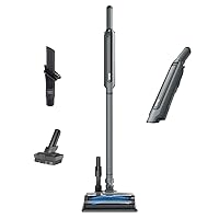 Shark WS642 WANDVAC System Pet 3-in-1 Ultra-Lightweight Powerful Cordless Stick & Handheld Vacuum Combo with Charging Dock, Duster Crevice Tool & Pet Multi-Tool, Grey,Slate Grey