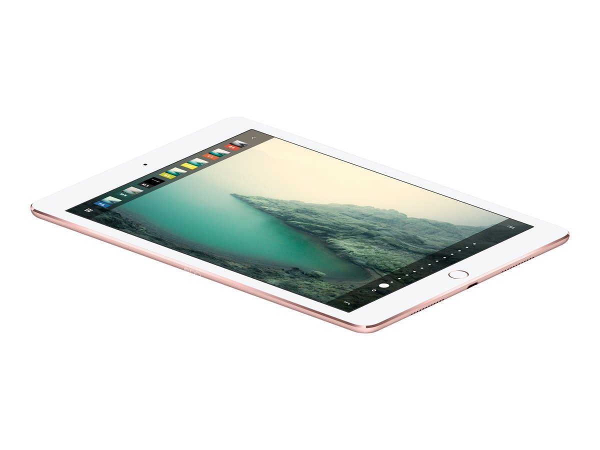 iPad Pro 9.7-inch (32GB, Wi-Fi + Cellular, Rose Gold) 2016 Model (Renewed)