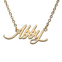 Name Tag Necklaces for Her His Friends Familys Relationship Memory Jewelry Gift