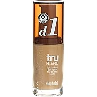 CoverGirl TruBlend Liquid Makeup, Creamy Beige D1 - Pack of 2