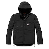 Carhatt Mens Rain Defender Relaxed Fit Midweight Softshell Hooded Jacket