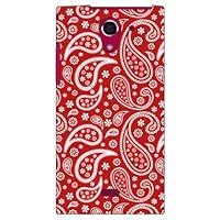 Paisley (Red) Produced by Color Stage/for AQUOS Crystal Y 402SH/Y! Mobile YSH402-ABWH-151-MA29