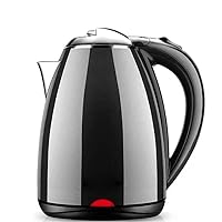 Kettles, Kettle, 2L Large-Capacity, Double-Layer Heat Insulation, Anti-Scalding, 1500W Shaped Heating, Lengthened All-Power Cord, 304 Grade Stainless Steel, Rapid Boiling/Black