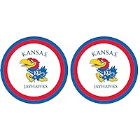 12 Count University of Kansas Plates, 7