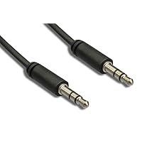 ZAVD31C3-06 3.5mm Stereo Slim Audio Cable M/M 6' 28AWG