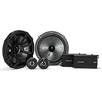 KICKER CSS67 6.75-INCH (165mm) Component System with 75-Inch(20mm) Tweeter, Pair,4-ohm,ROHS