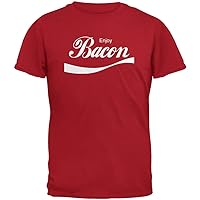 Enjoy Bacon Red Youth T-Shirt - Youth Large