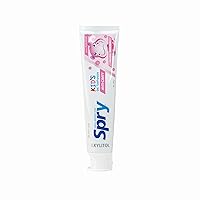 Spry Xylitol Toothpaste for Kids 5oz. Kids Toothpaste with Fluoride, Teeth Whitening Kids Toothpaste with Xylitol, Natural Breath Freshening, Mouth Moisturizing Ingredients, Bubble Gum (Pack of 1)