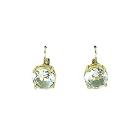 Kate Spade New York Round Leverback Earrings, Clear …