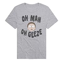 Popfunk Official Rick and Morty Adult Unisex Classic Ring-Spun T-Shirt Collection