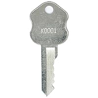 Commodore K1500 Replacement Key K1500