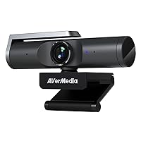 4K Webcam for PC & Mac with Autofocus, Mic, AI Auto-Framing - Zoom & Skype Certified - Low Light & Wide Angle USB for Streaming - AVerMedia PW515 4K Webcam for PC & Mac with Autofocus, Mic, AI Auto-Framing - Zoom & Skype Certified - Low Light & Wide Angle USB for Streaming - AVerMedia PW515