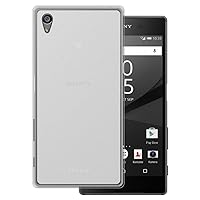 for Sony Xperia Z5 Premium Ultra Thin Phone Case, Gel Pudding Soft Silicone Phone Case for Xperia Z5 Premium 5.50 inches (White)