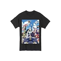Great Eastern Entertainment Time I Got Reincarnated As A Slime-Group Men T-Shirt, Multicolored, Small