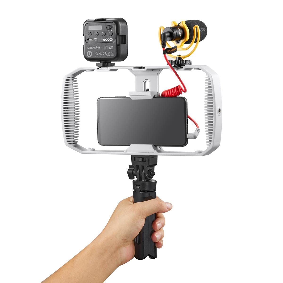 GODOX VK1-UC Vlogging Kit for Mobile Devices with USB Type-C Ports