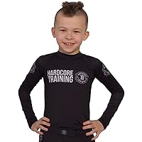 Kids Rash Guard Compression Base Layer Tights No Gi BJJ Fitness Workout Running Boxing Multiple Colours
