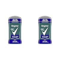 Degree Men Original Deodorant 48-Hour Odor Protection Arctic Edge Deodorant For Men 3 oz, Twin Pack (Pack of 2)