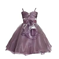 Lito Angels Girls' Formal Dress Wedding Flower Girl Party Occasion Holiday