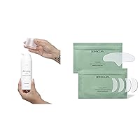 Dermaclara Claraprep Collagen Hydrating Foaming Facial Cleanse - Roll over image to zoom in Silicone Face Patches for Wrinkles & Fine Lines - Pregnancy Safe Skin Care