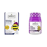 Kids 1mg Melatonin Chewable Tablet Drug-Free & Effective Sleep Supplement for Children Ages 3 and up 50 Count & Elderberry Gummies for Kids with Vitamin C Children Ages 2 and Up; 42 Count