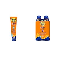 Sport Ultra SPF 30 Sunscreen Lotion, 1Fl.oz, 24ct | Travel Size Sunscreen & Ultra Sport Reef Friendly Sunscreen Spray, Broad Spectrum SPF 50, 6 Oz (Pack of 2)