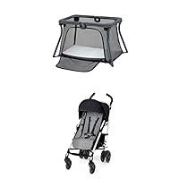 Chicco Lightweight Travel Bundle - Chicco Alfalite Playard and Liteway Stroller