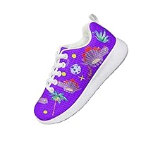 Children's Casual Shoes Fashion Cute 3D Small Dinosaur Printed Shoes Round Head Flat Heel Loose and Comfortable Jogging Travel Light Casual Shoes Indoor and Outdoor Activities