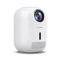 Mini Projector, HISION Bluetooth Projector 1080P Projector 4K Movie Projector  Portable Home TV Projector 8500L Outdoor Video LED Projector Compatible  with TV Stick Laptop Phone Tablet HDMI USB DVD H7 