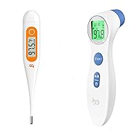 Forehead Thermometer and Oral Thermometer