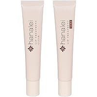 Hanalei Lip Treatment 2-Pack Bundle (Clear and Sand) | Made with Kukui Oil, Shea Butter, Agave, and Grapeseed Oil, Soothe Dry Lips (Cruelty free, Paraben free)