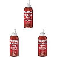 NeilMed Anti Itch (Relief) Spray Hydrocortisone 1%, 3 Oz (Pack of 3)