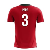 2022-2023 Portugal Airo Concept Home Football Soccer T-Shirt Jersey (Pepe 3) - Kids