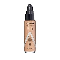 Almay Truly Lasting Color Liquid Makeup, Long Wearing Natural Finish Foundation with Vitamin E and Lemon Extract, Hypoallergenic, Cruelty Free, -Fragrance Free, Dermatologist Tested, 240 Beige, 1 oz