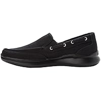 Propet Mens Viasol Boat Casual Shoes - Black